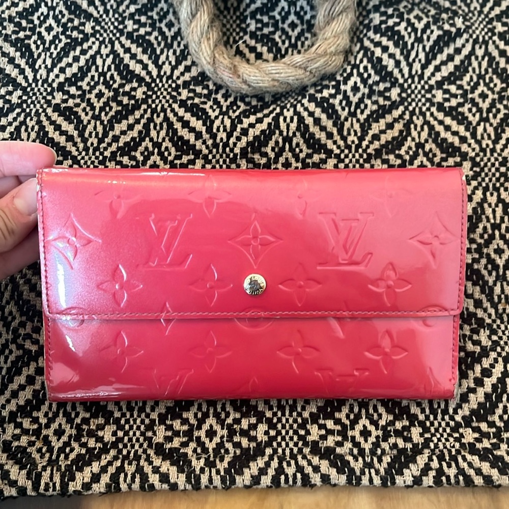 Louis Vuitton Pink Wallet